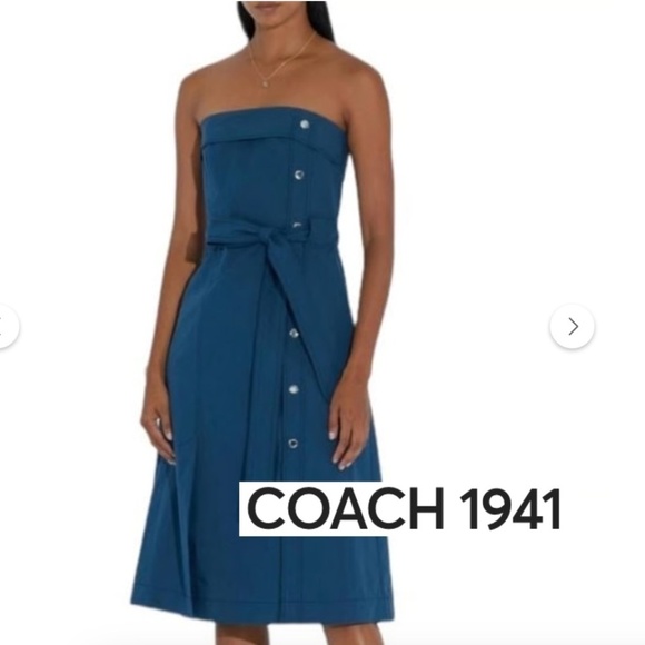 coach Dresses & Skirts - COACH 1941 navy cocktail sundress, 0,  GD1085
